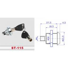 ST-115 險(xiǎn)箱鎖、防盜鎖、通道鎖