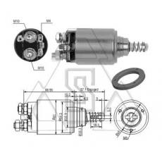 起動機電磁開關(guān)0-331-401-011 ZF 4-744