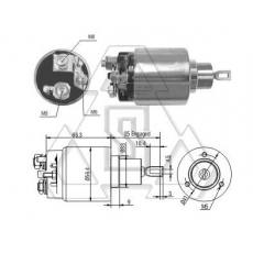 起動(dòng)機(jī)電磁開關(guān)0-331-303-164 ZF 3-775