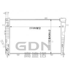 GDN.6.HY.013A-23 現(xiàn)代 鋁質(zhì)散熱器