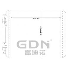 GDN.7.LA.002H-40 拉達(dá) 暖風(fēng)機水箱