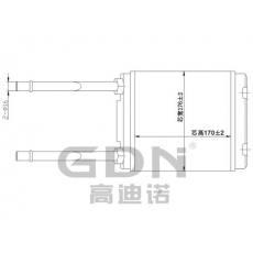 GDN.7.OP.002H-40 歐寶 暖風(fēng)機(jī)水箱