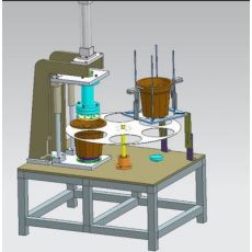 塑料花盆打孔機沖孔機制杯機全自動機器