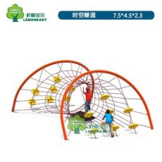 幼兒園爬網架兒童滑梯爬網體能訓練豪華室外組合玩具戶外娛樂設施