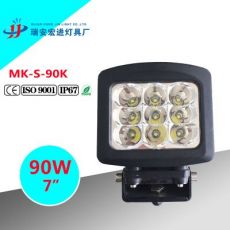 90W LED工作燈工程車燈 車用led燈 work light挖機(jī)燈